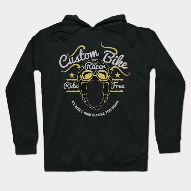 Custom Bike – We Built Bike Before You Born Hoodie by ArtisticNomi